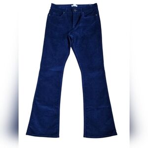 NWTCrewcuts Dark Blue Corduroy Flare Pant Size Girls 14 Adjustable Waist